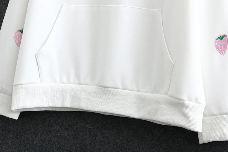 

New 2021 ladies spring autumn plus size sports hoodie for women large long sleeve cotton pocket white sweatshirt 4XL 5XL 6XL 7XL