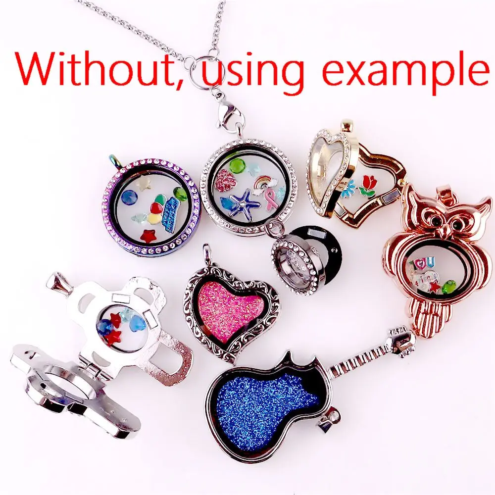 1 шт. сплав музыка гитара Стекло равнина медальон на памяти плавающая подвеска