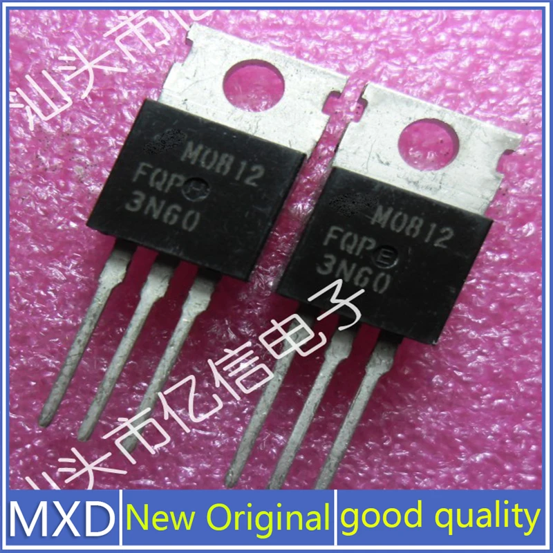 

5Pcs/Lot New Original FQP3N60 Import Field Effect Mos Tube 3A600V Good Quality