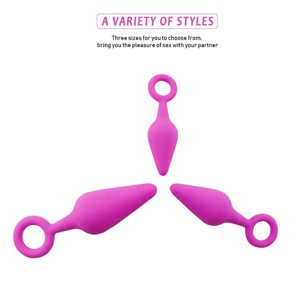 EXVOID Анальная пробка для начинающих эротические игрушки анальный тренажер