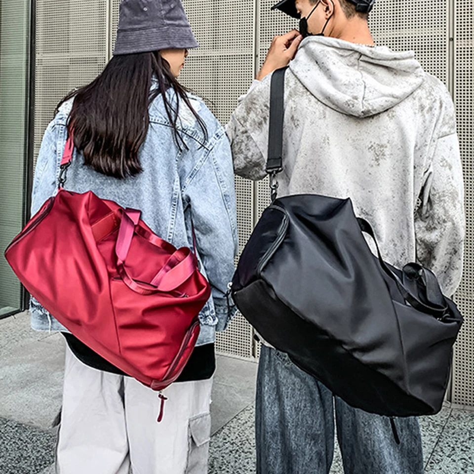 Men Women Fashion Travel Bags Large Capacity Travel Handbags Casual Crossbody Duffle Luggage Bag Shoulder Bags Leisure Handbag weiju new casual travel bags men large capacity handbag luggage travel duffle bag nylon shoulder bag simple traveling bags