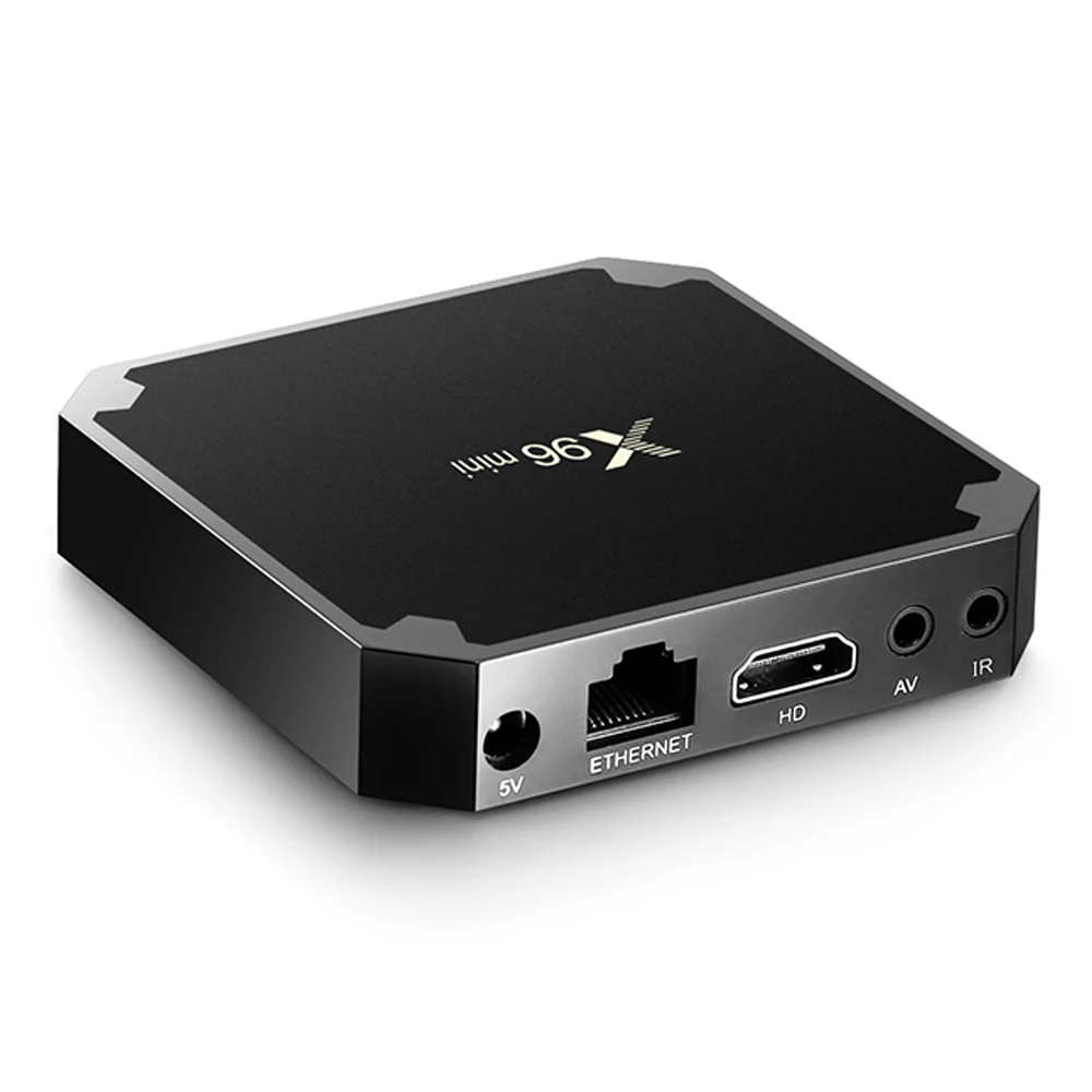 X96 мини X96mini Смарт ТВ BOX Android 7 1 2 ГБ/16 ГБ X 96 Amlogic S905W H.265 4K 4 GHz WiFi медиаплеер Декодер