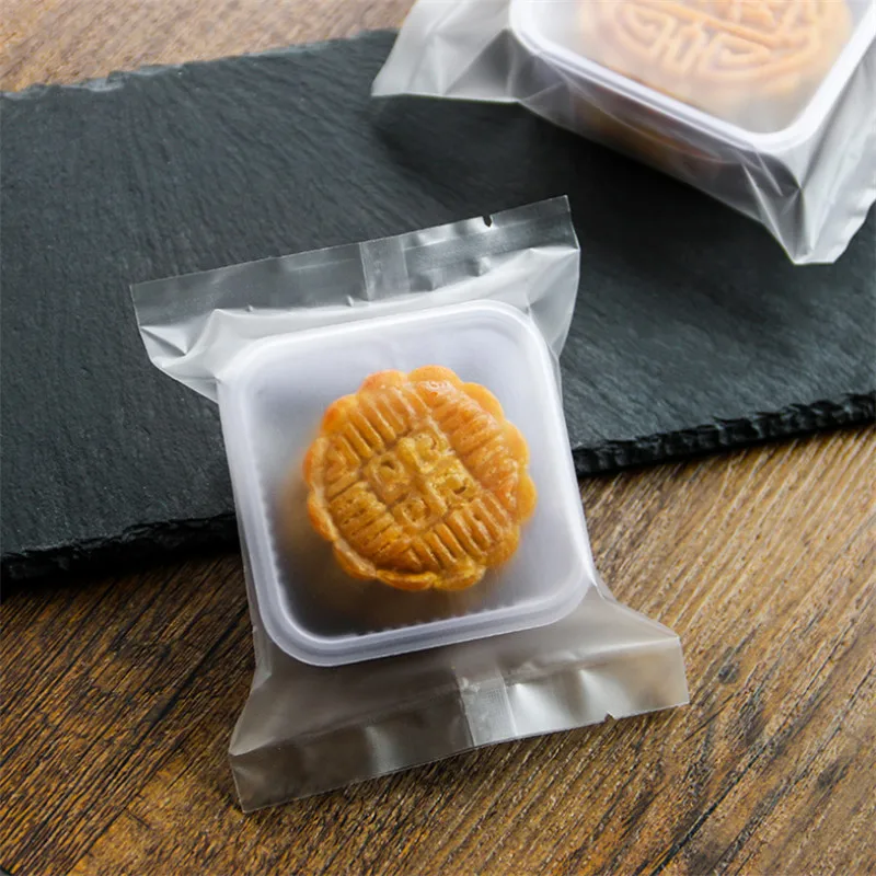 100 шт./лот Полупрозрачные Матовые машины для упаковки печенья клюквенное печенье