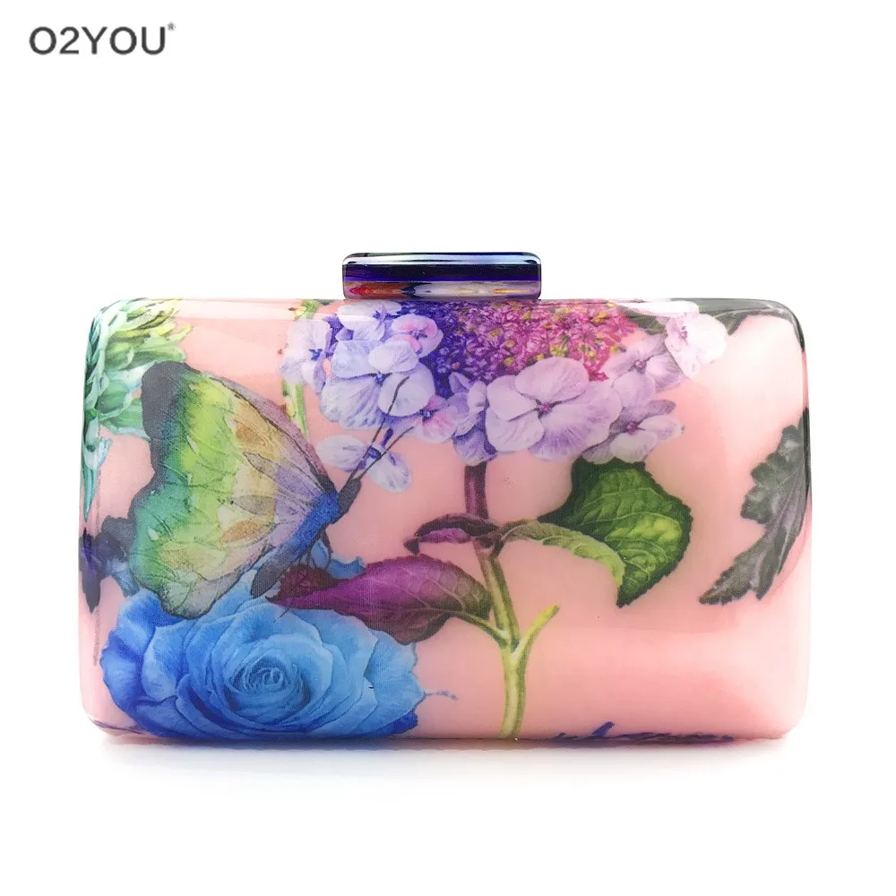 Женский акриловый кошелек клатч ручная сумка новая женская держатель для карт