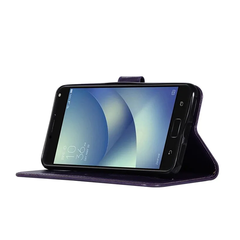 Чехол для Asus Zenfone 4 Max ZC554KL чехол X00ID флип телефона из искусственной кожи ZC ZC554 554 554KL