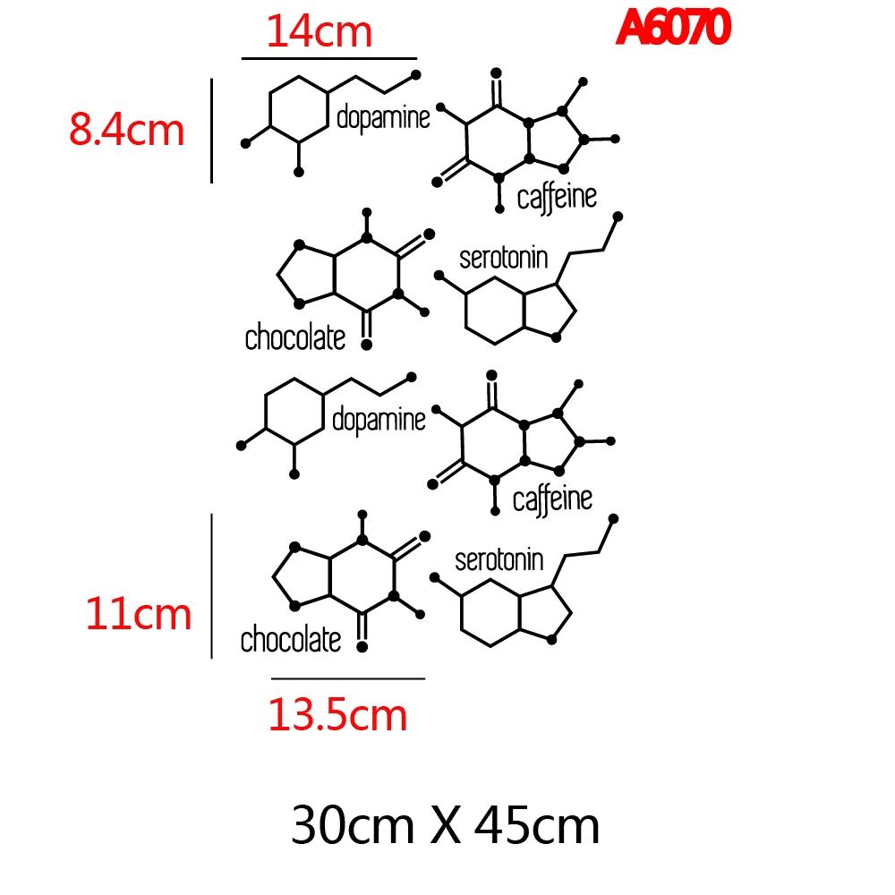 Забавная химия Съемная художественная виниловая наклейка на стену s для детской