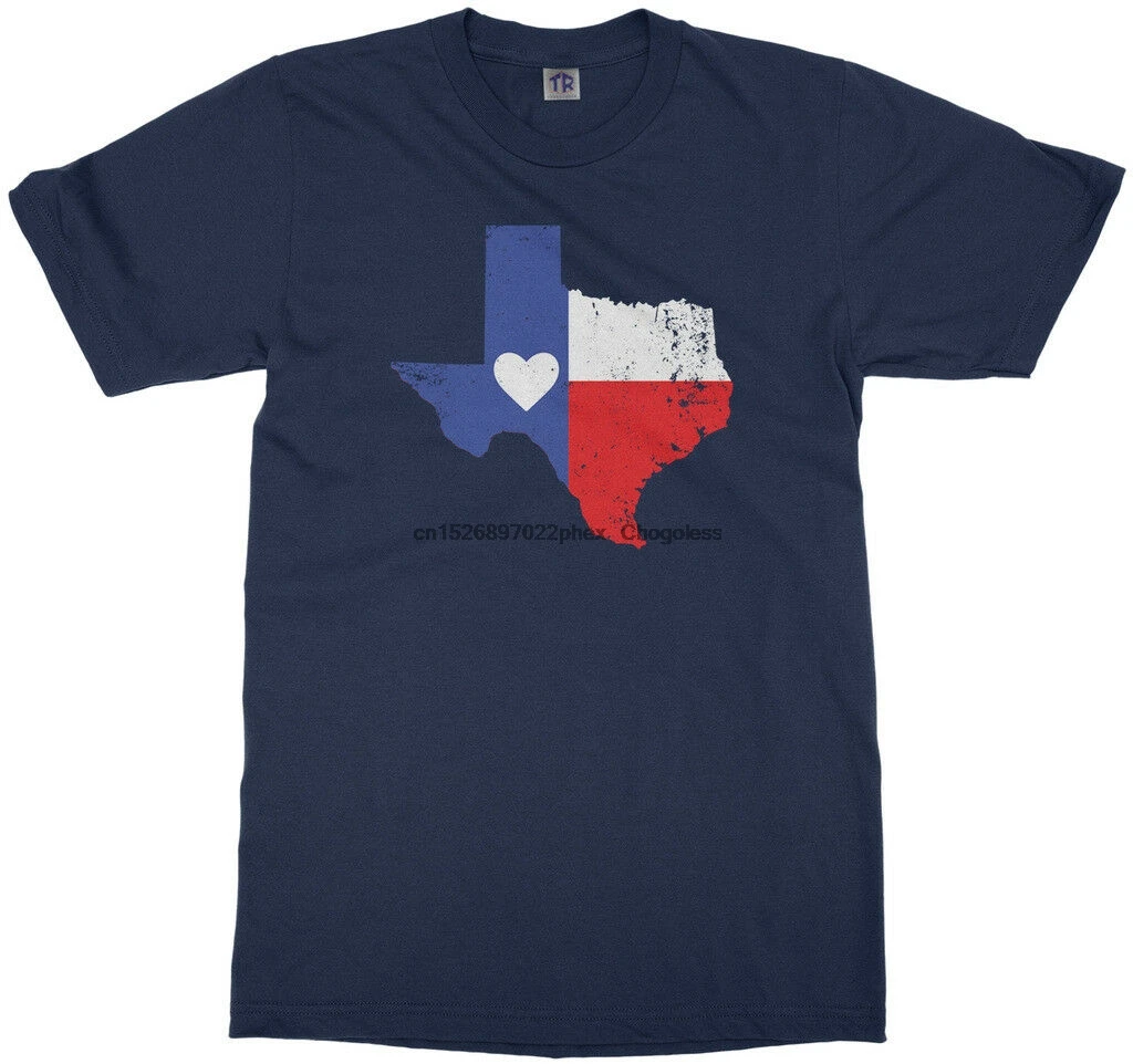 Флаг штата Техас с сердцем Молодежная Футболка Texan Pride Love |