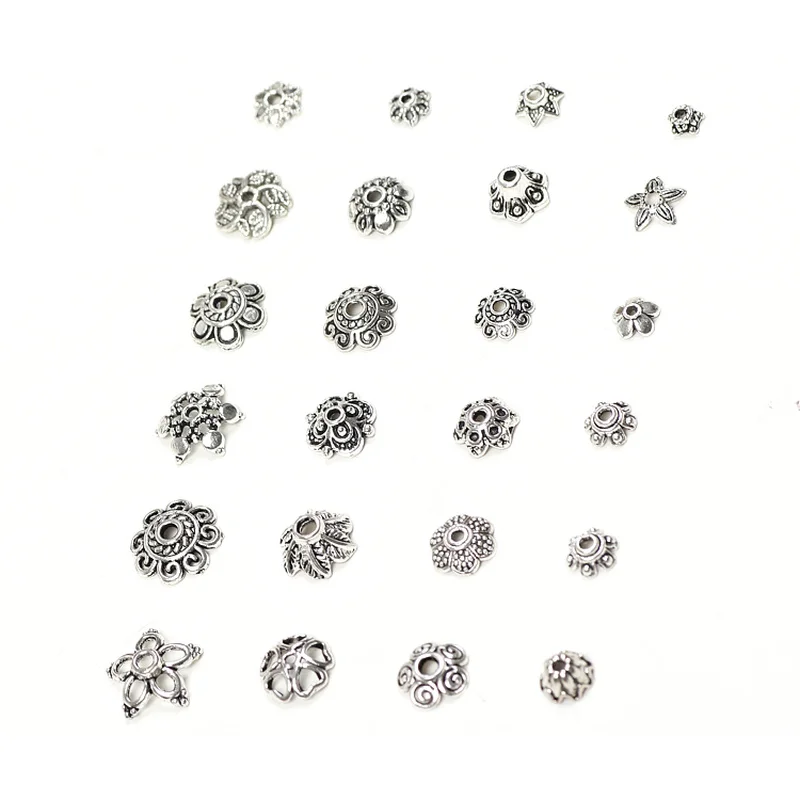 Тибетские бриллиантовые Концевики для бижутерии фурнитура рукоделия