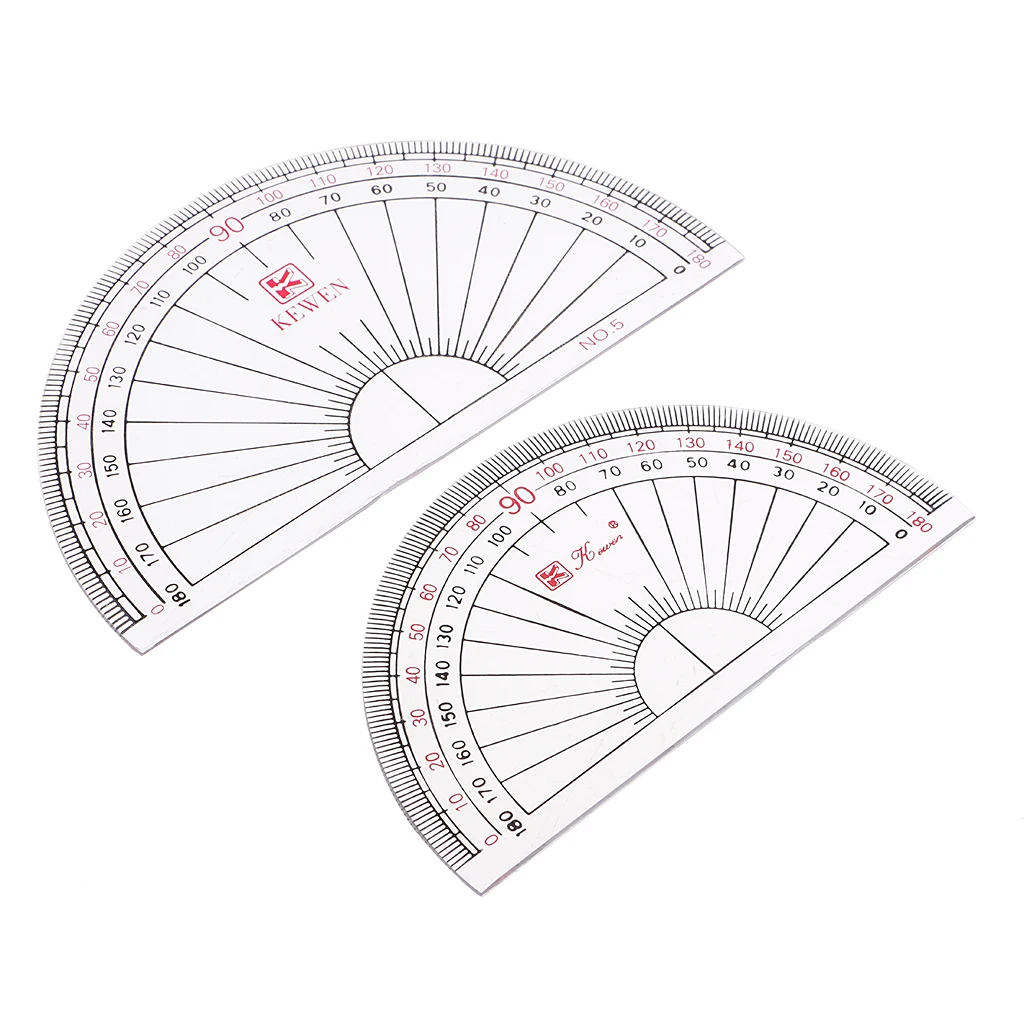 2 предмета транспортир на 180 градусов для измерения угла Студенческая математика