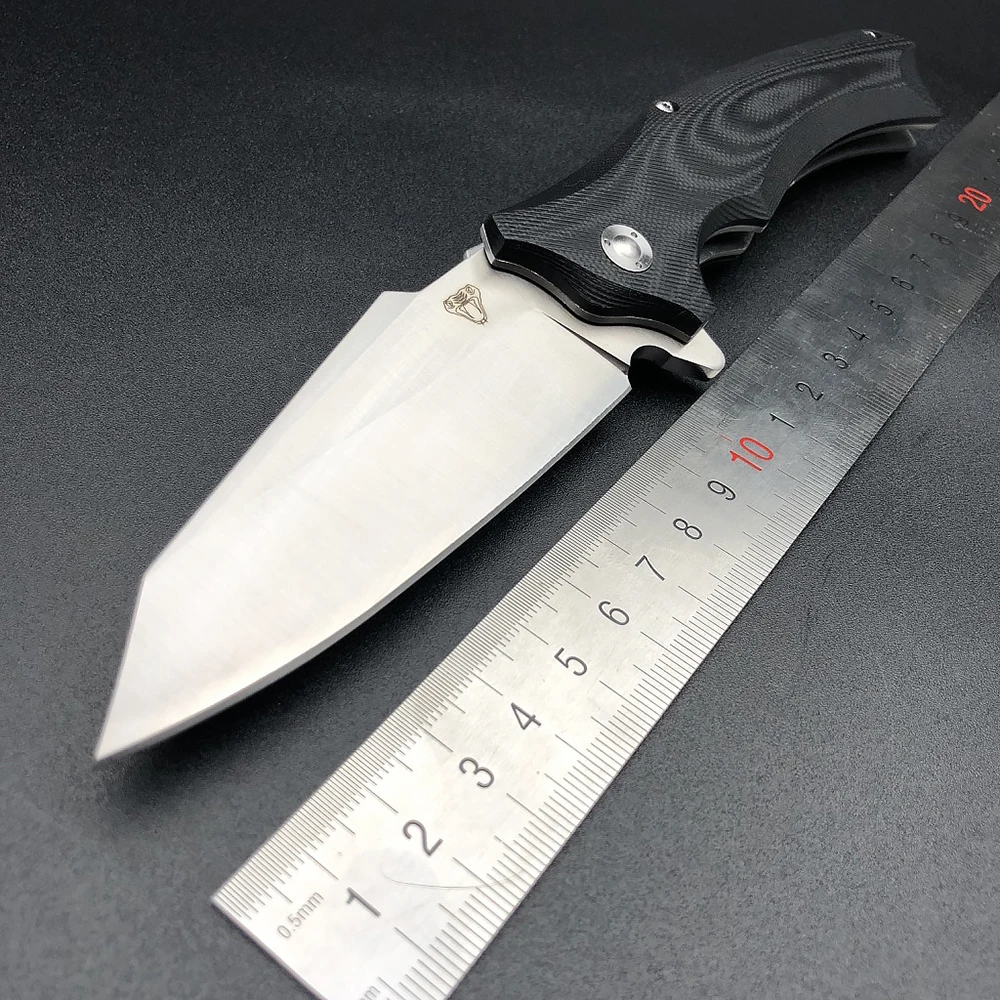 Складной нож BMT G10 со змеиной головкой резец из имитации медфорда стали 9cr и