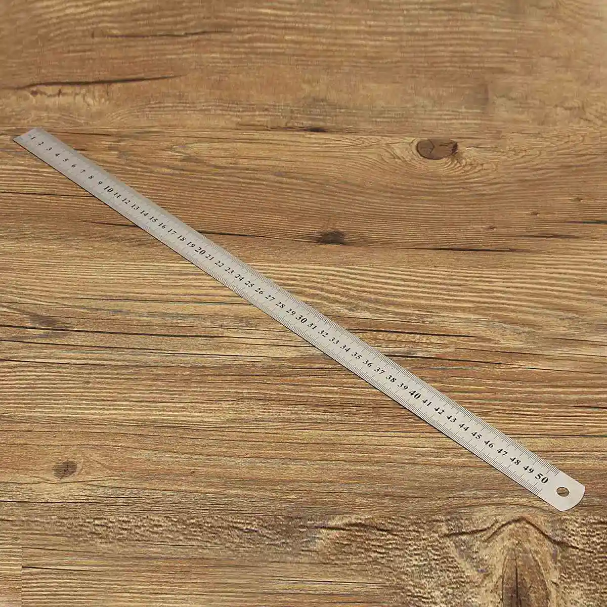 

Measuring Tool 50CM Stainless Steel Straight Ruler Heavy-duty Measure Ruler Double Side Scale can be use for long time