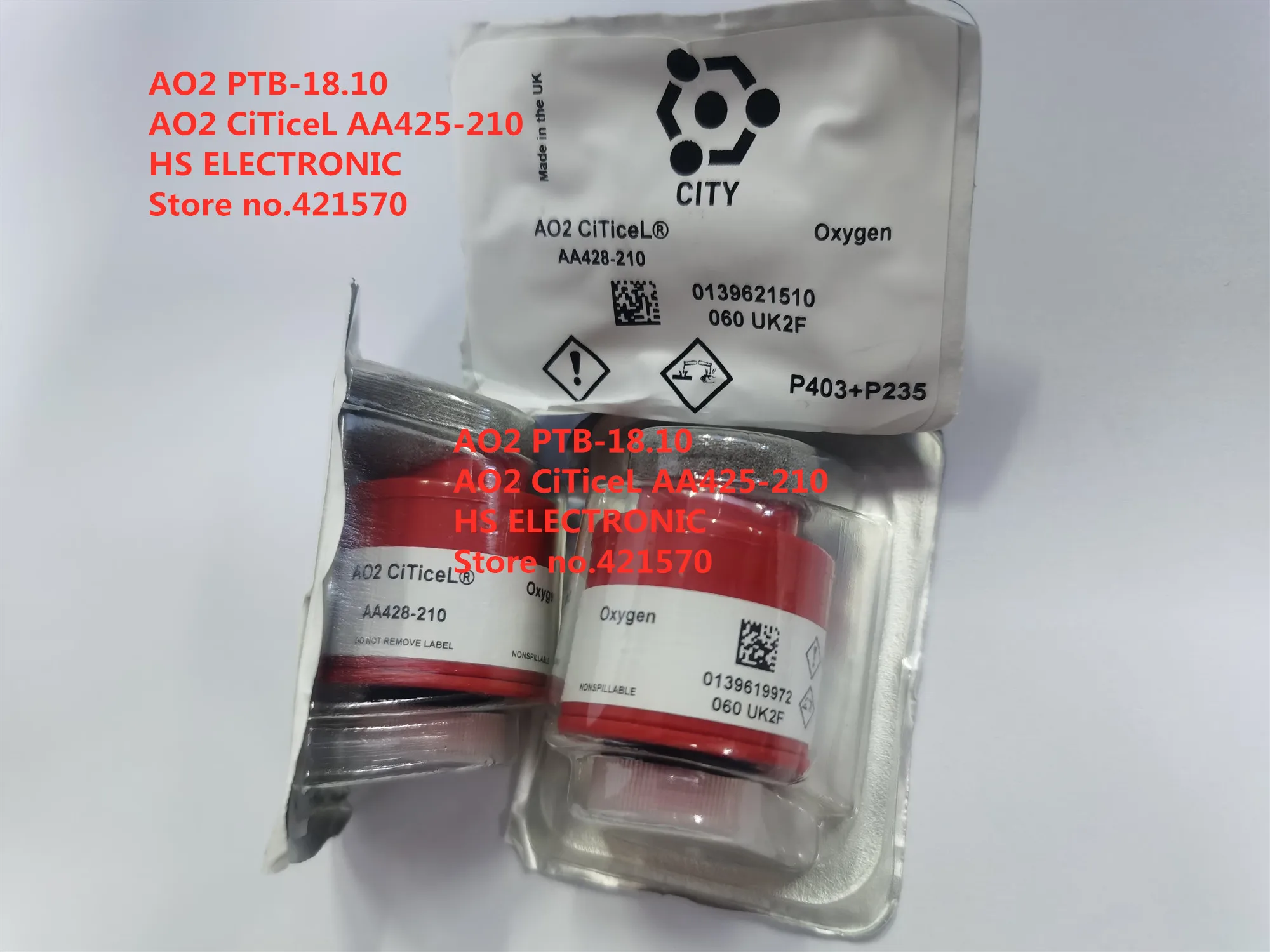 AO2 кислородный PTB 18.10 AA428 210 датчик кислорода CiTiceL ao2 ptb O2|Датчики| |