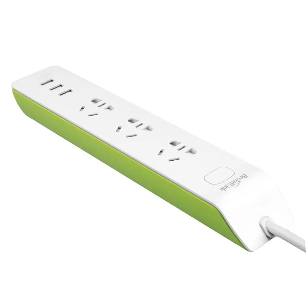 Broadlink оригинальная лента питания MP2 умная домашняя WiFi розетка 3 выхода USB 10A 1 5 м 250 в