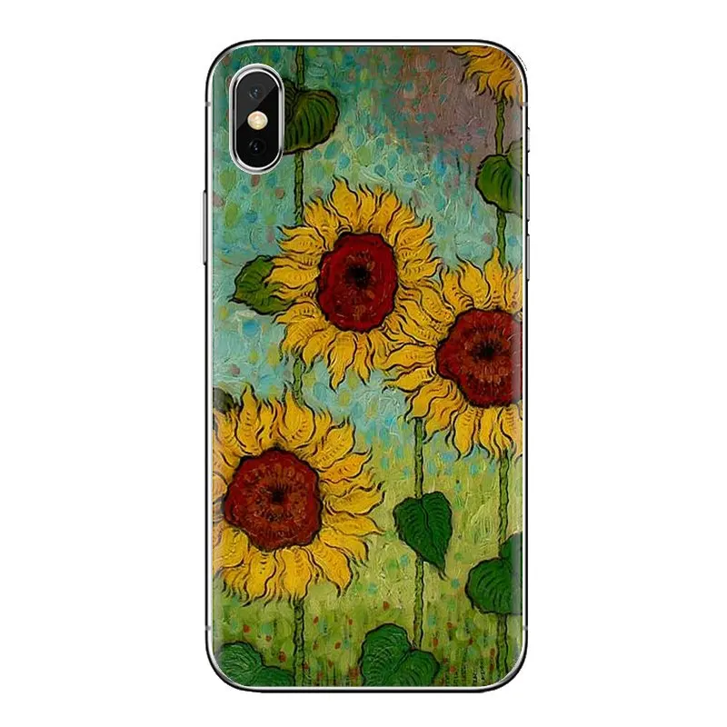 Прозрачный чехол из ТПУ для huawei mate Honor 4C 5C 5X6X7 7A 7C 8 9 10 8C 8X20 Lite Pro Vincent Van Gogh 1891 Звездная