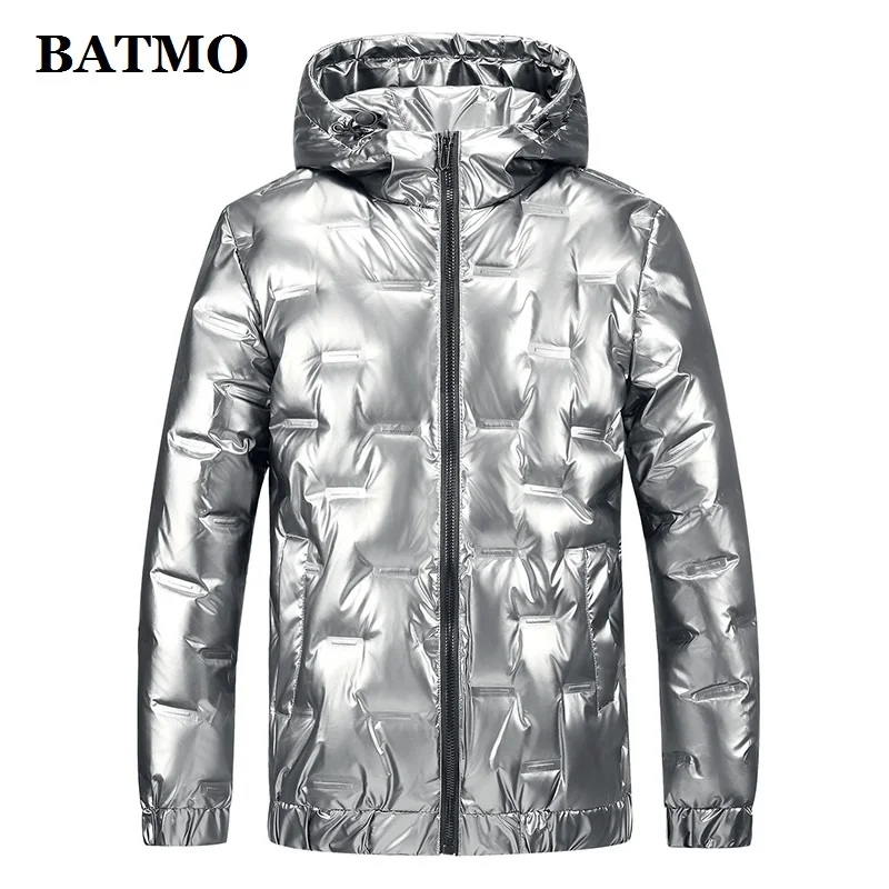 BATMO 2020 Новое поступление зимние куртки с капюшоном на белом утином пуху для