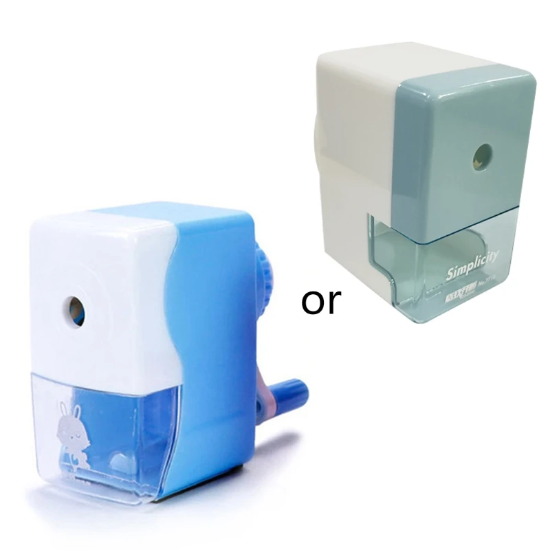 

Детская Студенческая точилка для карандашей W3JD, ручной механический аксессуар, канцелярские принадлежности