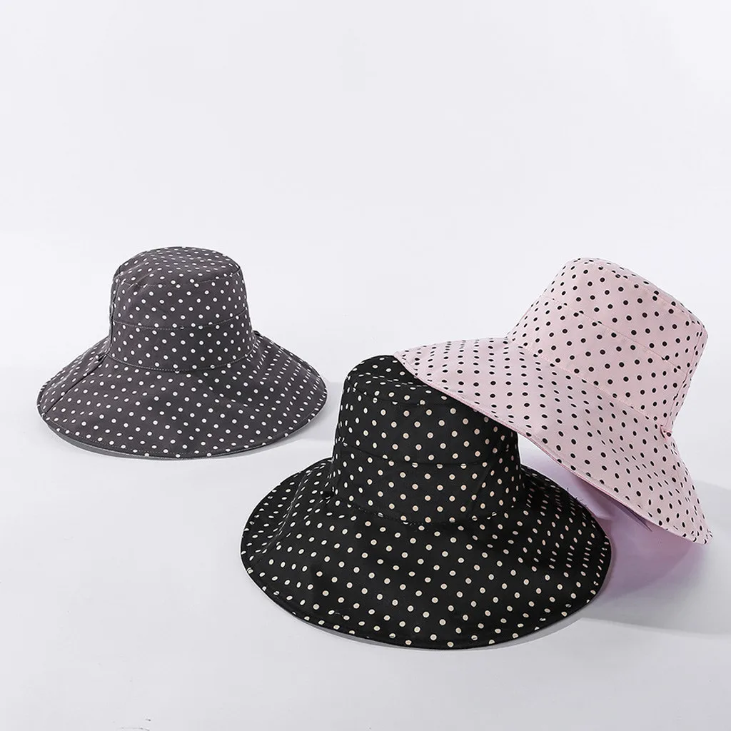 Солнцезащитный козырек для женщин двухсторонний летний складной с принтом #