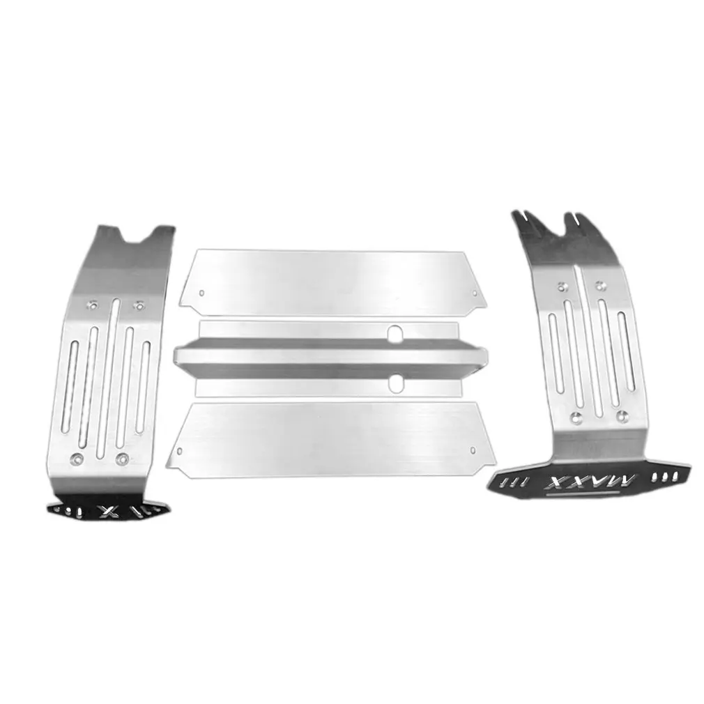 

Защитная противоскользящая пластина для TRAXXAS X-Maxx Xmaxx 6s 8s, запчасти для радиоуправляемых автомобилей, защитная рамка из нержавеющей стали, бр...