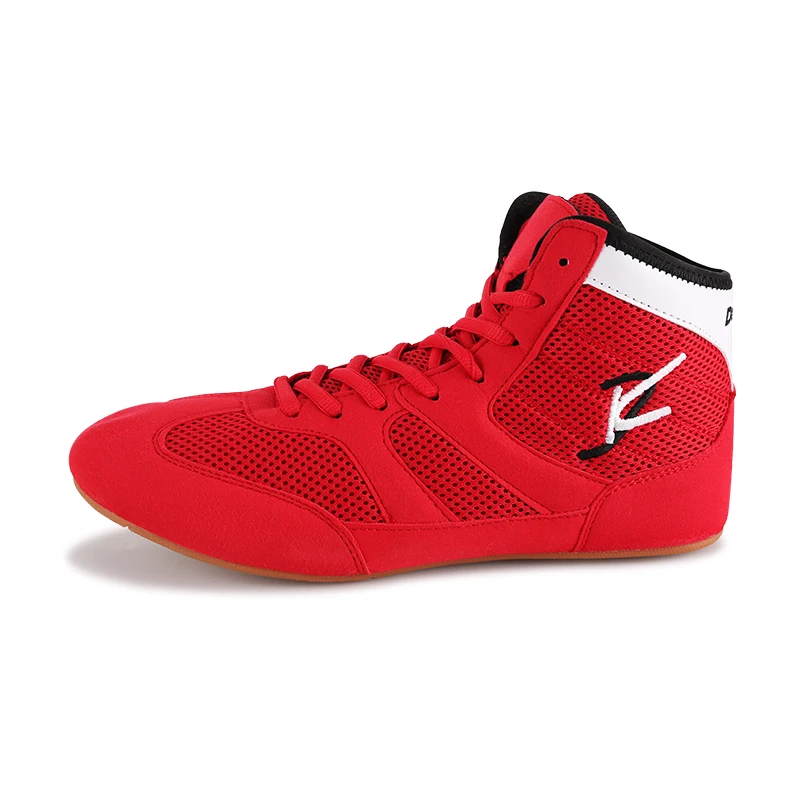 

Professional Men Boxing Pugilism Shoes High Quality Non-slip Hardwearing Weightlifting Sneakers Plus Size 38-45