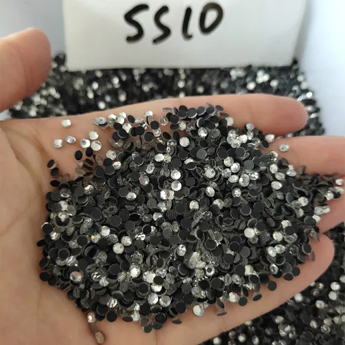 SS10 1440PCS Crystal Новая распродажа, разноцветные стразы для горячей фиксации 1200 шт, хрустальные декоративные камни для одежды, орнамент - Цвет: SS10 1440PCS Crystal