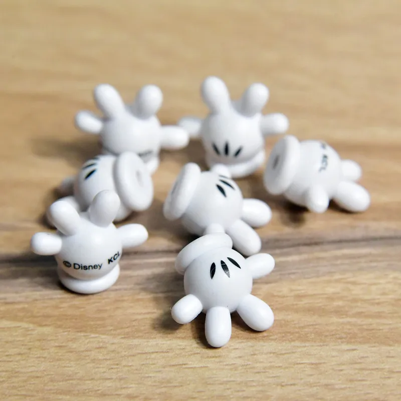 

24 шт. 2 см Дизайн Микки Маус ручная Милая мультяшная кукла модель украшения DIY материал