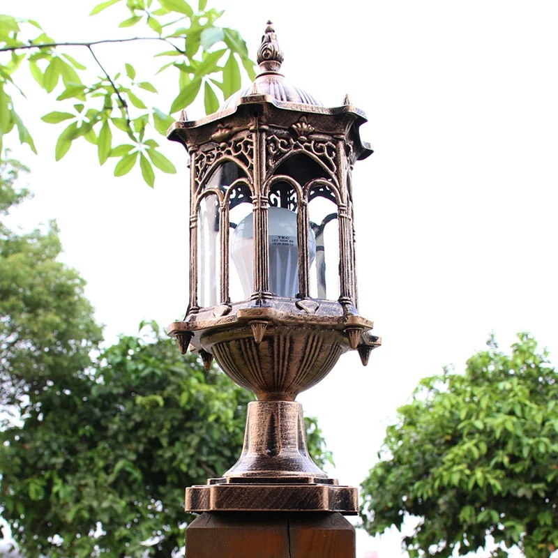

Garden Outdoor Wall Light Porch Lamp Post Lantern Pillar Lamp Walkway Lighting Balcony Aisle Lights