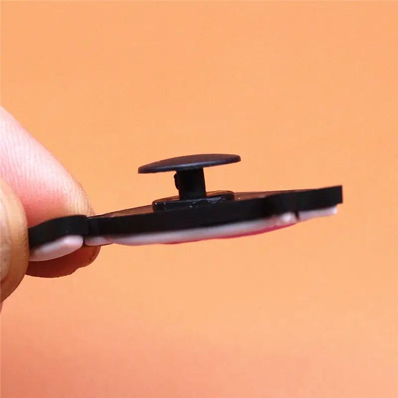 1pcs Bad Bunny Shoe Charms Colorful Windmill Flower Girl Lipstick Slipper Accessories Decoration Fit Croc Jibz Party Kids Gifts