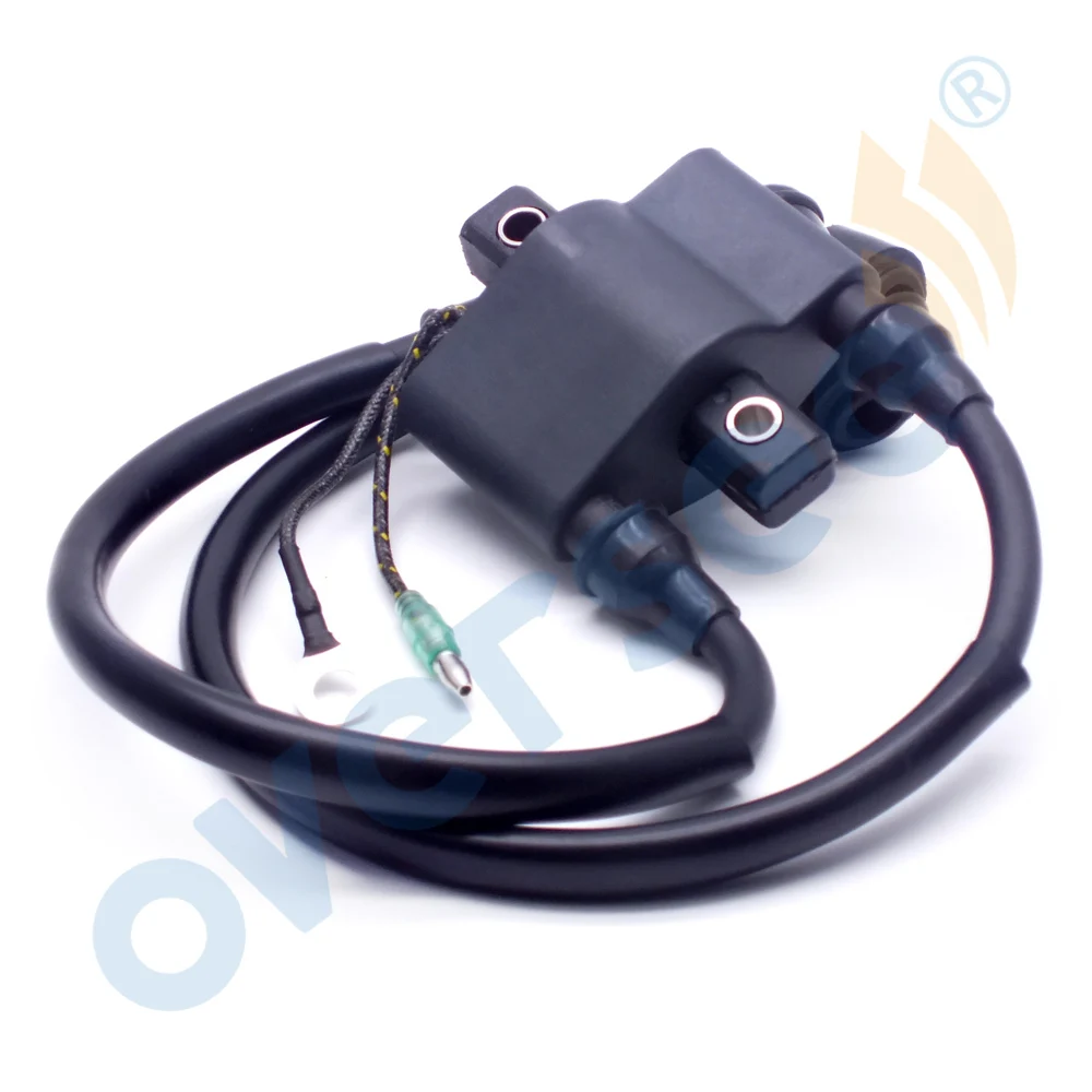 

3A0-06048 Ignition Coil For Tohatsu Mercury Outboard Motor Parts 25 30HP 3A0-06048-1 160643 8M0047311 with Plug Cap