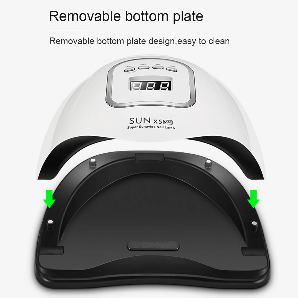 

220W UV LED Nail Lamp Nail Dryer Manicure Tool for Curing All Gels Polish LCD Display Lamp For Drying Nails Manicure Tools