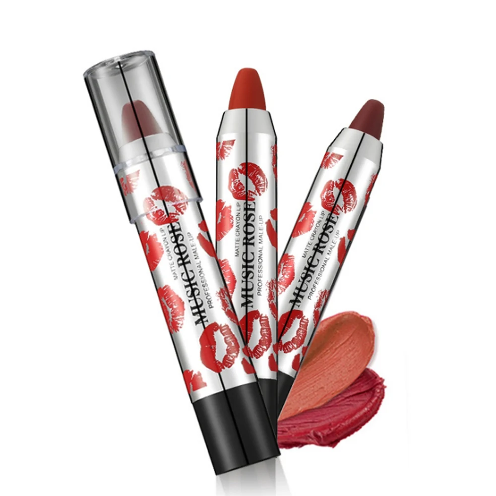 24 цвета сексуальный красный тинт для губ матовая губная помада карандаш