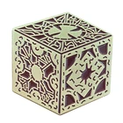 Из фильма ужасов Hellraiser Puzzle Box Косплей твердым эмалиевым покрытием булавки броши для женщин и мужчин из нагрудные значки на рюкзак воротником модное ювелирное изделие, подарок