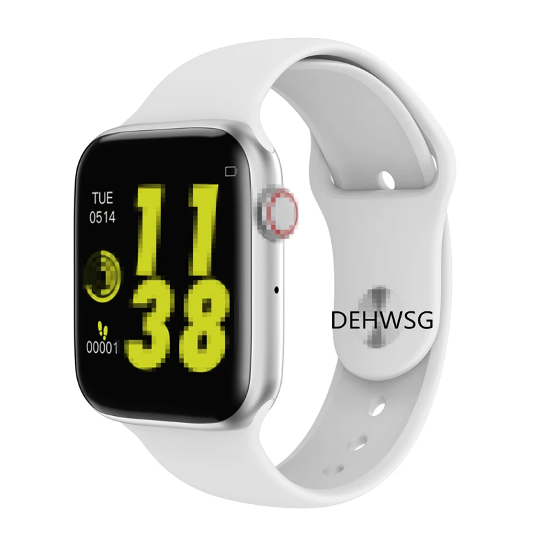 IWO 10 W34 IWO 8 C Смарт-часы для мужчин и женщин серии 4 iw8 Smartwatch Heart Rate ECG для IOS Android дропшиппинг быстрая - Цвет: White