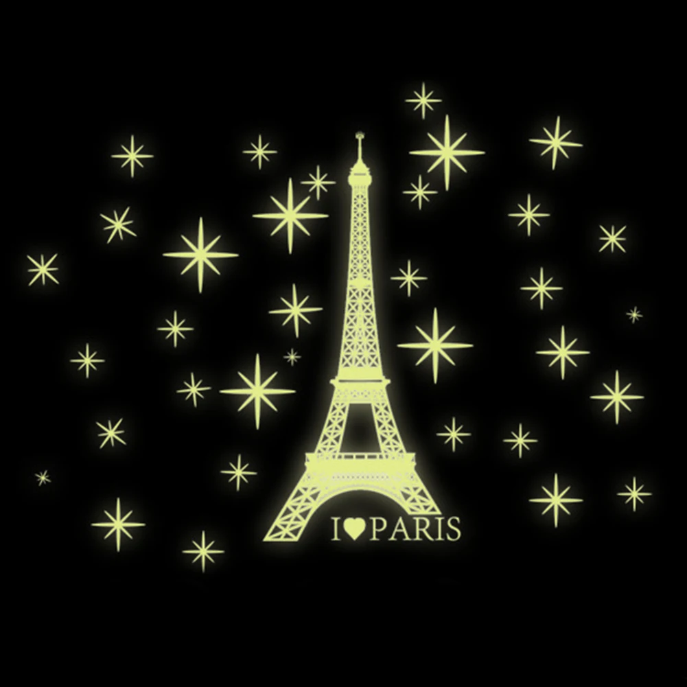 Водонепроницаемая башня DIY флуоресцентная светящаяся домашняя декорация