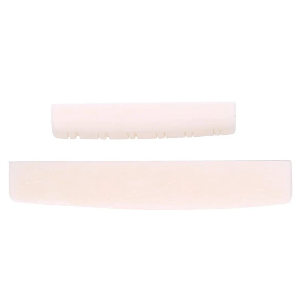 12 saiten ukulele string brücke rinder knochen sattel musical instrument teil klassische elektrische akustische gitarre mutter set free global sh