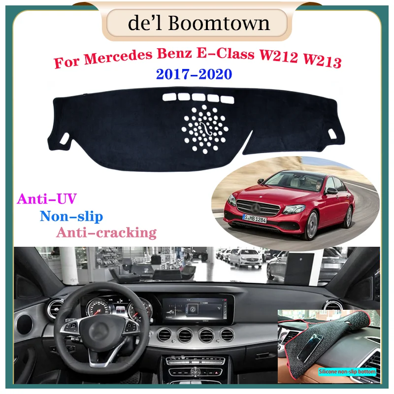 Коврик для приборной панели автомобиля коврик Mercedes Benz E Class W212 W213 2017 2020