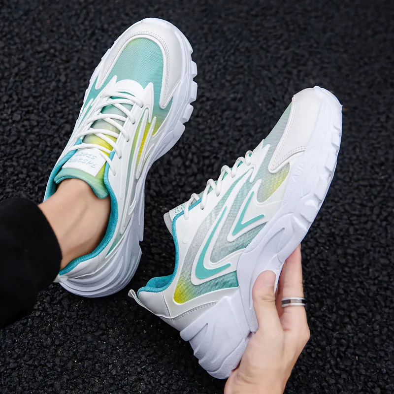 

2021 new breathable fashion daddy shoes
