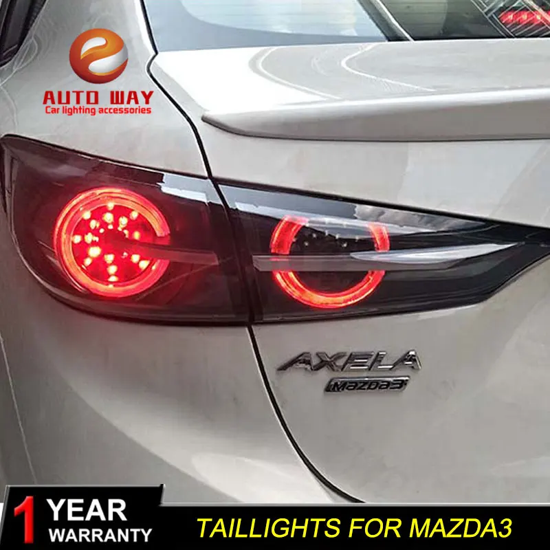 Чехол для стайлинга автомобиля Mazda 3 Mazda3 Axela M3 2014 2018 задние фонари задний