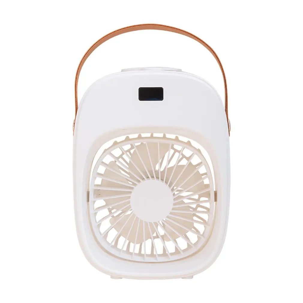 

D18 Desktop Fan Rechargeable Household Third Gear Wind Spray Fan Refrigeration Fan For Office Dormitory