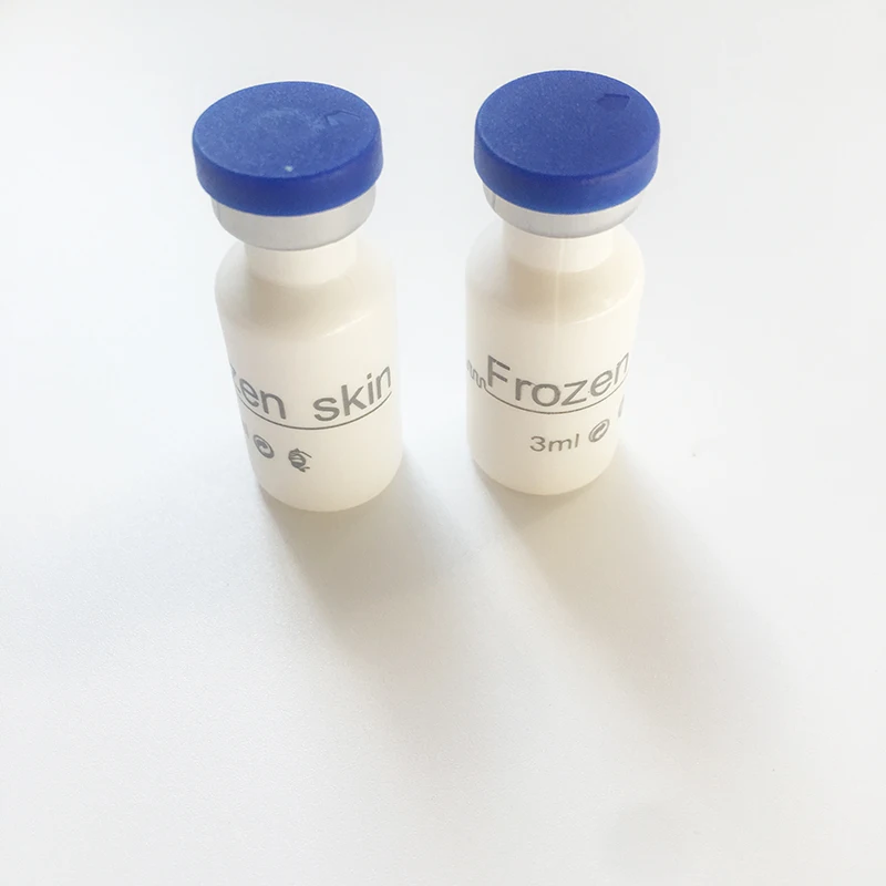 Замороженная кожа сыворотка для мезотерапии охлаждающая криолифтинг лица CO2