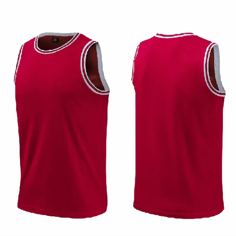 Индивидуальный баскетбольный жилет без рукавов Джерси сетчатый Быстросохнущий