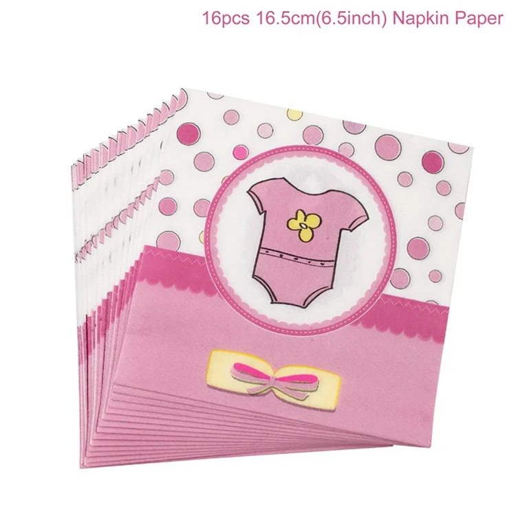 Pink Paper Towel FENGRISE/вечерние украшения в виде слона для мальчиков и девочек, украшения для вечеринки на день рождения, детские голубые и розовые украшения в виде конфет - Цвет: Pink Paper Towel