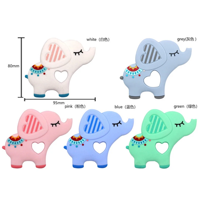 Новые зубные кольца из пищевого силикона Детские Прорезыватели сделай сам в виде