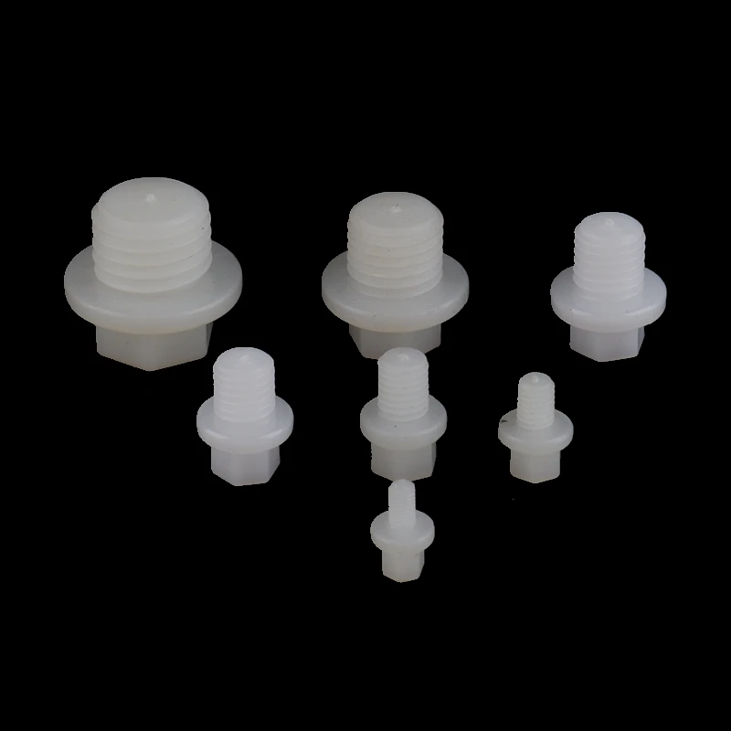 

5pcs M4-M20 PP Hose Plug High Quality Plastic Connectors Soft Pipe Pagoda Connector Home Garden Plastic Adapters