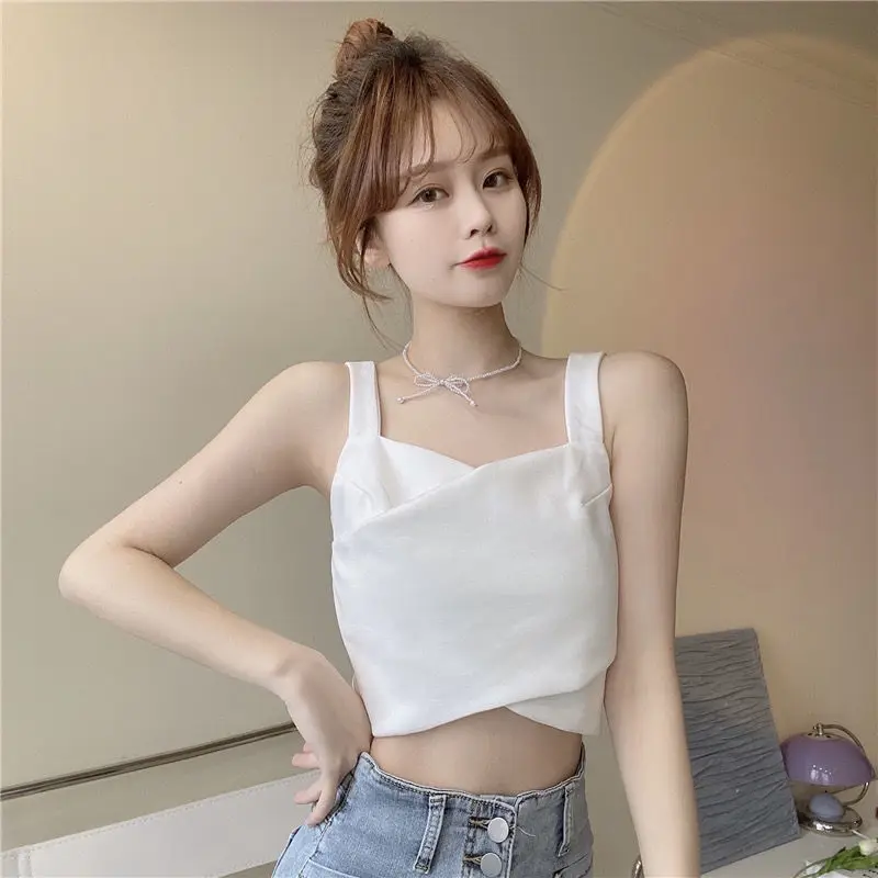 

Suspender vest women's new back design in spring 2021
