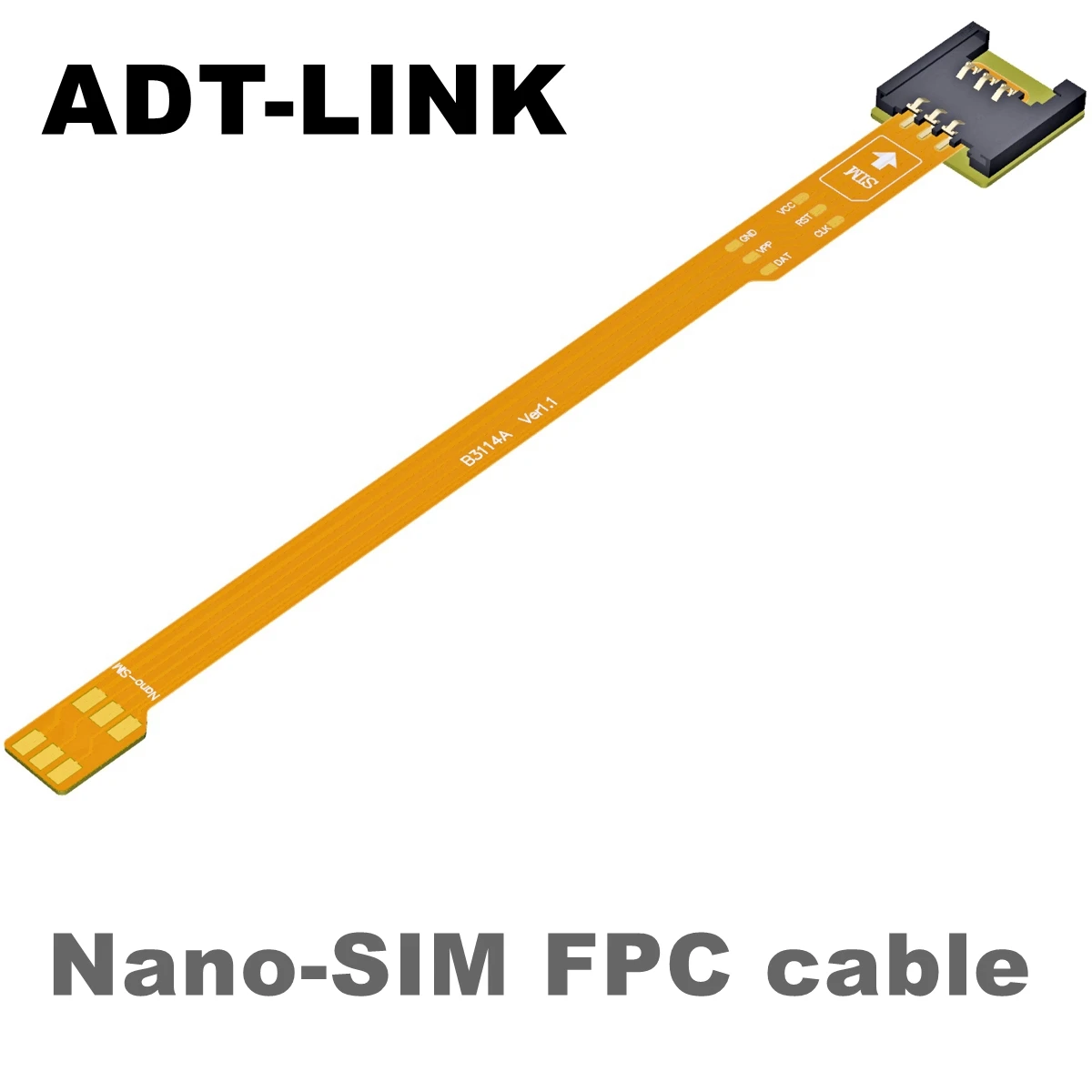 ADT FPC мягкая плата SIM-карта памяти для Mini Nano Micro Мужской и Женский гибкий кабель |
