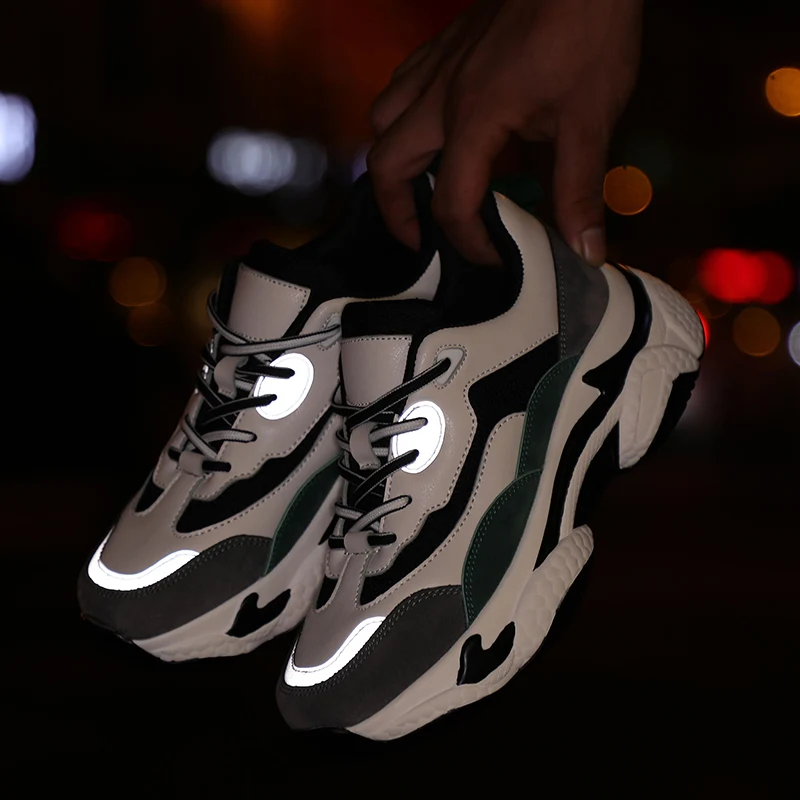 Обувь для папы и мужчин Модная обувь Сезон лето Сетчатая вентиляция Новинка 2020