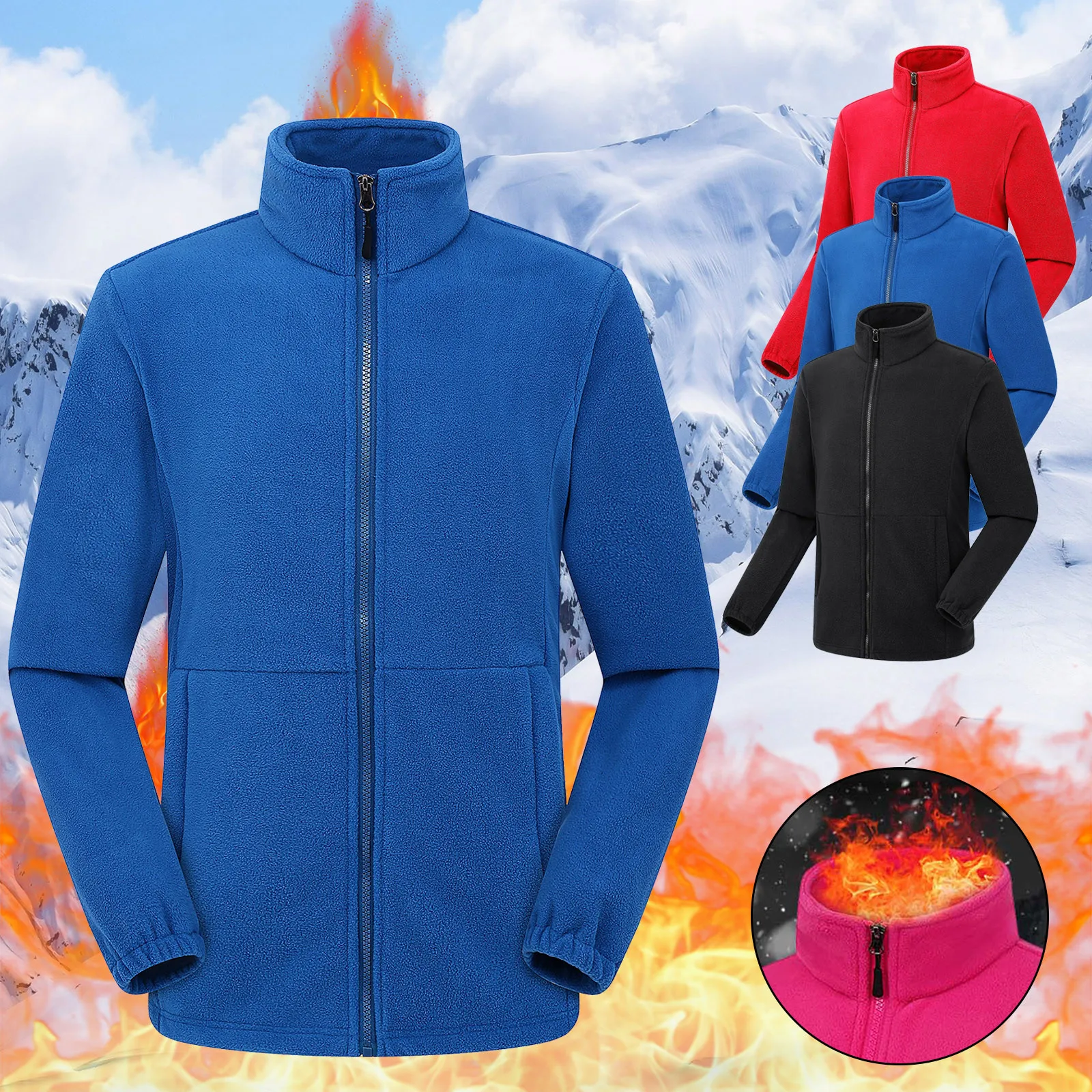 

Женская теплая зимняя куртка, куртка с длинным рукавом, стеганая куртка на молнии с карманами, женское осенне-зимнее повседневное пальто, ку...