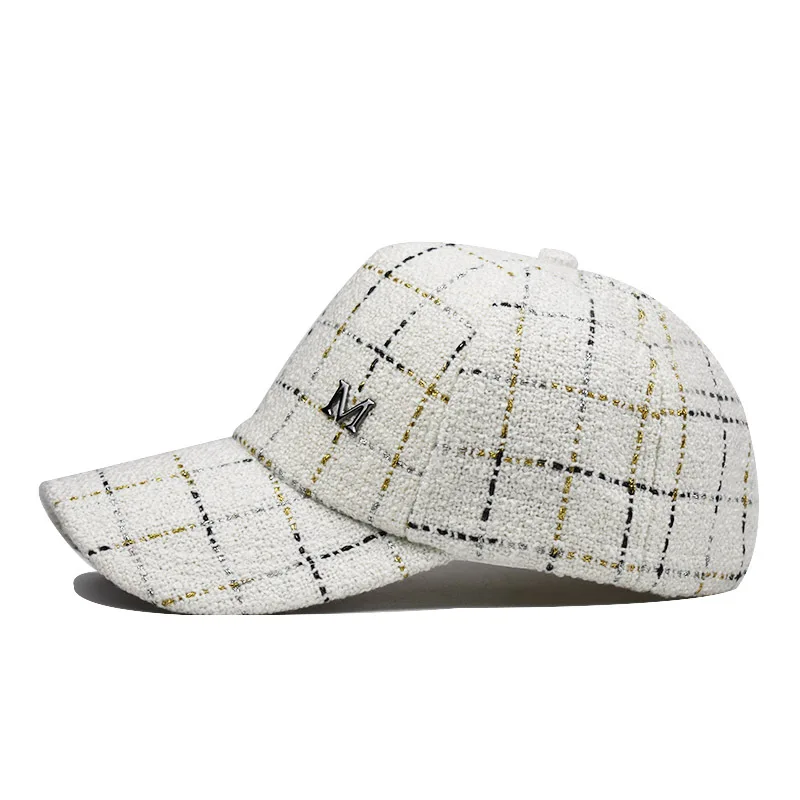 2020 оптовая продажа зимняя Клетчатая Мужская и женская шляпа в стиле Харадзюку