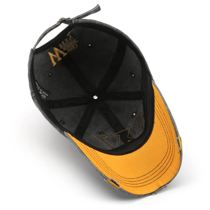 

ABMR 2021 New Baseball Cap for Men Women Korean Style Soft Dad Hat Hip Hop Caps Letter W Snapback Hats Washed Cotton Sun Hat