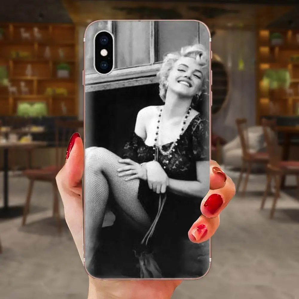 Мягкий ТПУ мобильный Мэрилин Монро Мода для Xiaomi Redmi Mi 4 7A 9T K20 CC9 CC9e Note 7 8 9 Y3 SE Pro Prime Go